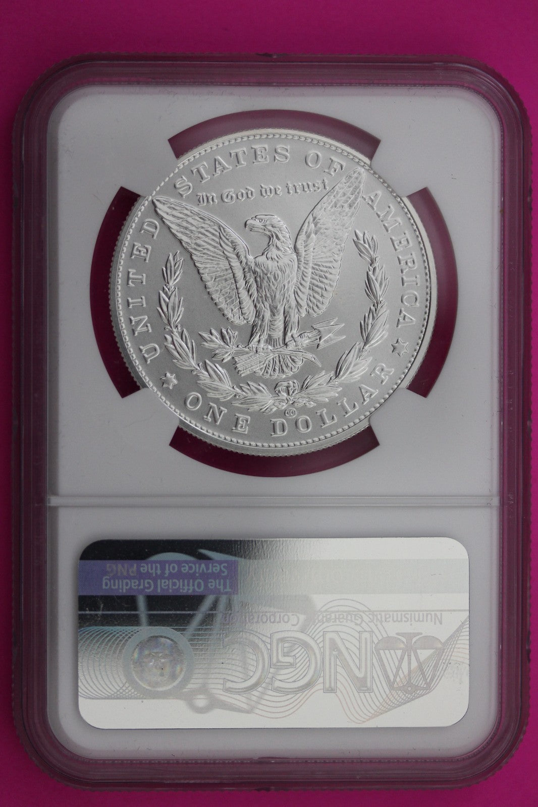RARE 2021 CC MS 70 Morgan Silver Dollar 1rst Day Issue NGC Authentic Graded 606