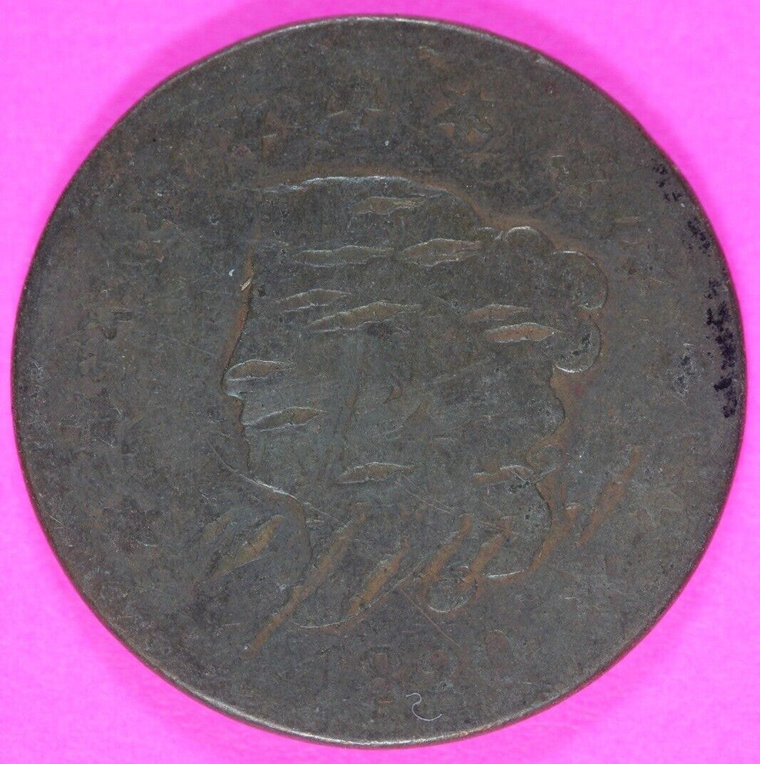 Cull 1820 Large Date Large Cent Coronet Head Liberty Exact Early Coin Shown 21