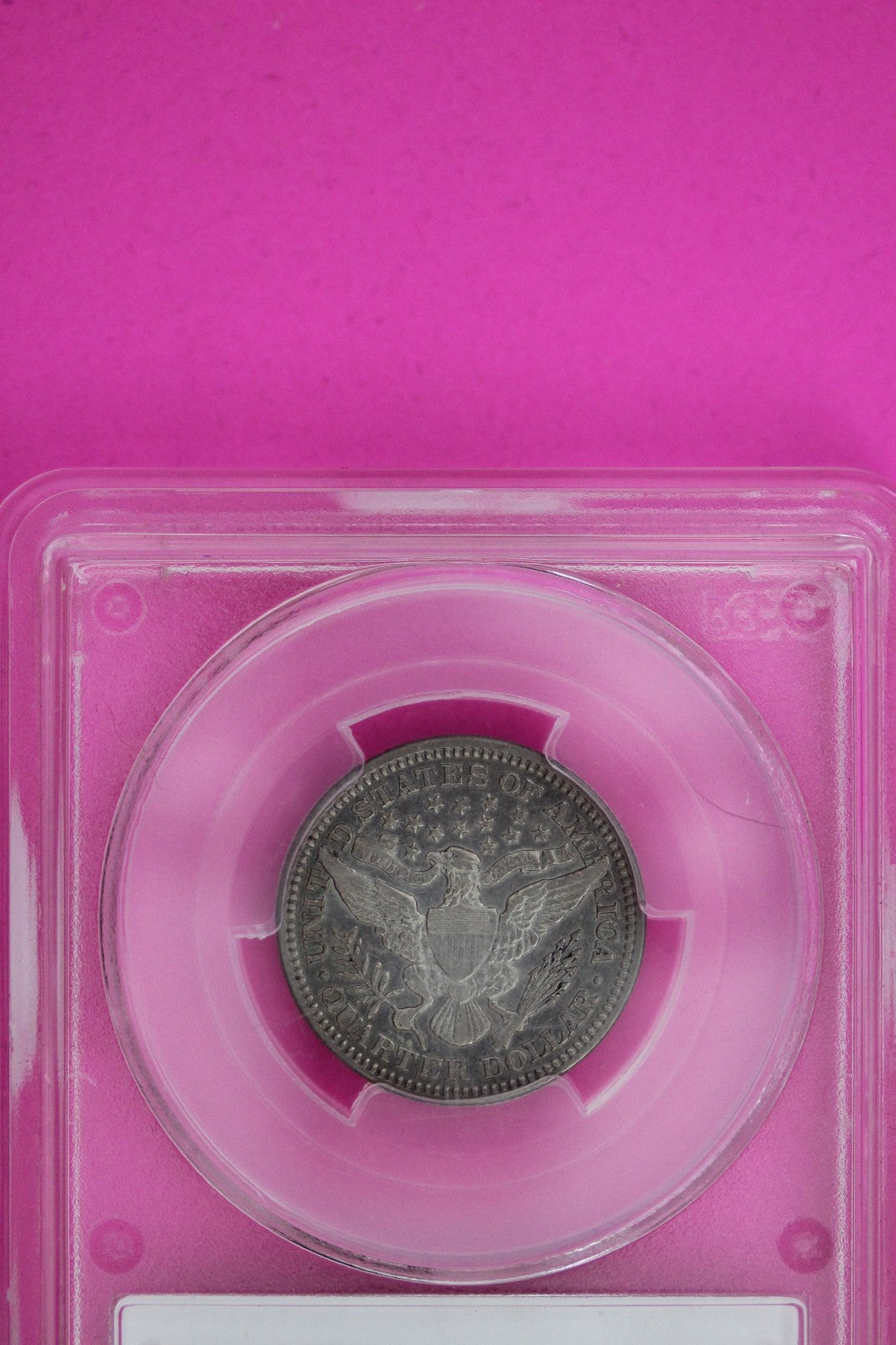 1914 P VF 35 Barber Liberty Silver Quarter PCGS Certified Authentic Genuine 1270