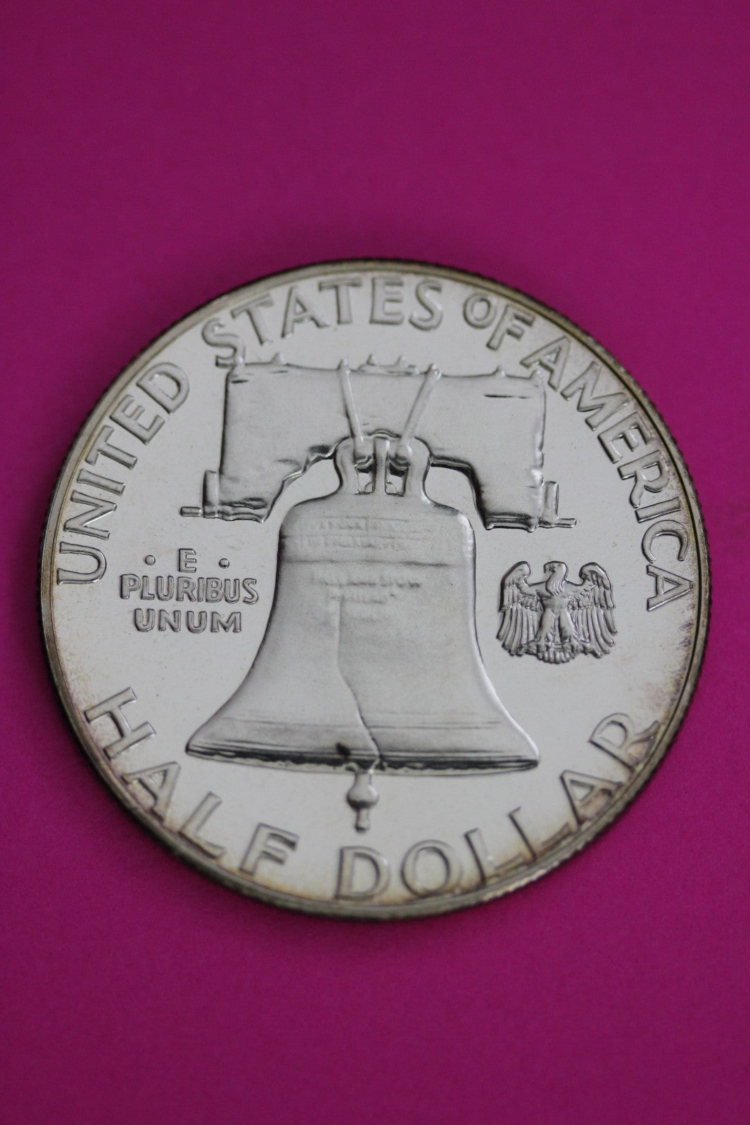 Toned 1962 Proof Ben Franklin Half Dollar Silver Coin Guaranteed Authentic 1783