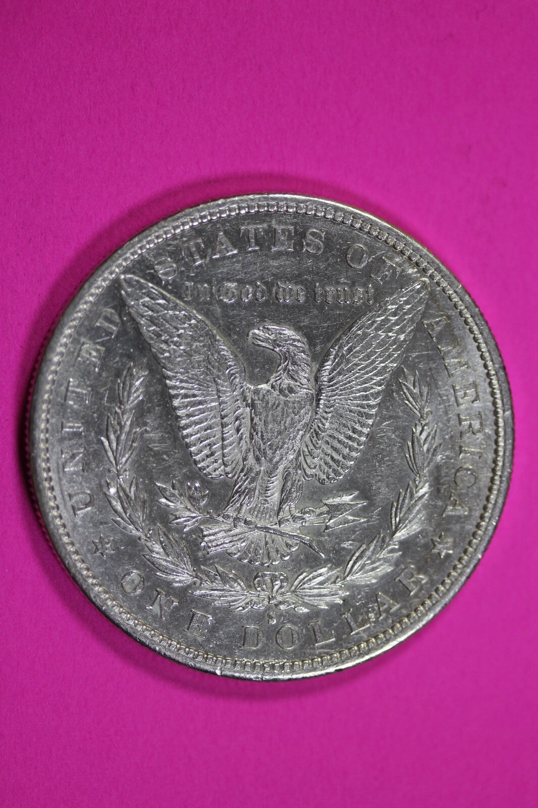 High Grade 1887 S Morgan Liberty Silver Dollar Key Date Coin San Francisco 296