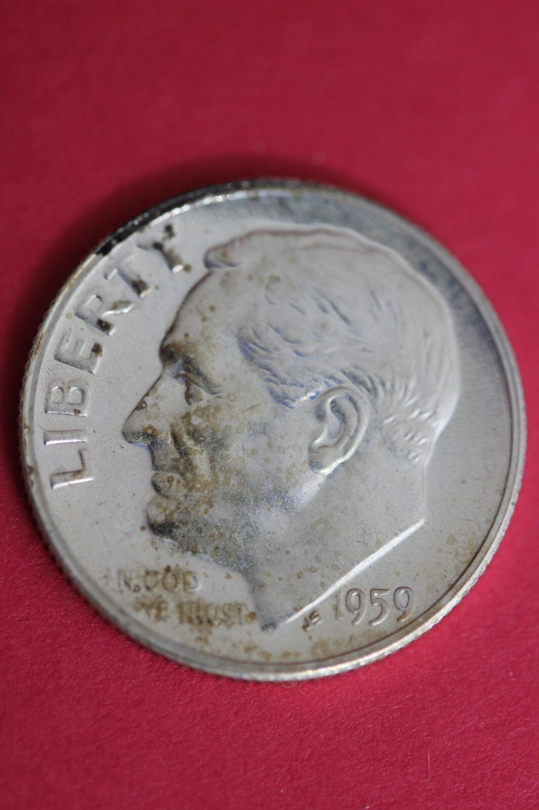 1959 Silver Proof Roosevelt Dime Exact Coin Shown  24