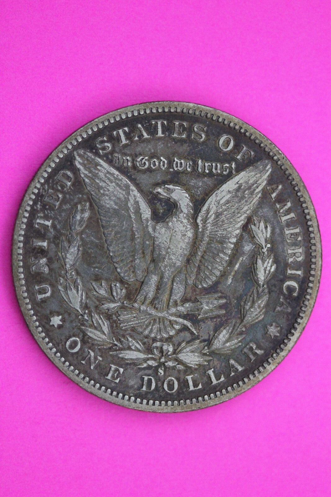 High Grade 1896 S Morgan Lady Liberty Rare Date Silver Dollar Authentic 0204N