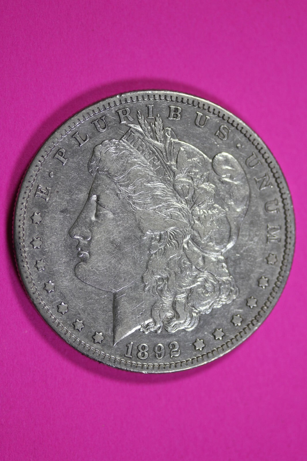 High Grade 1892 S Morgan Liberty Silver Dollar Rare Key Date San Francisco 221