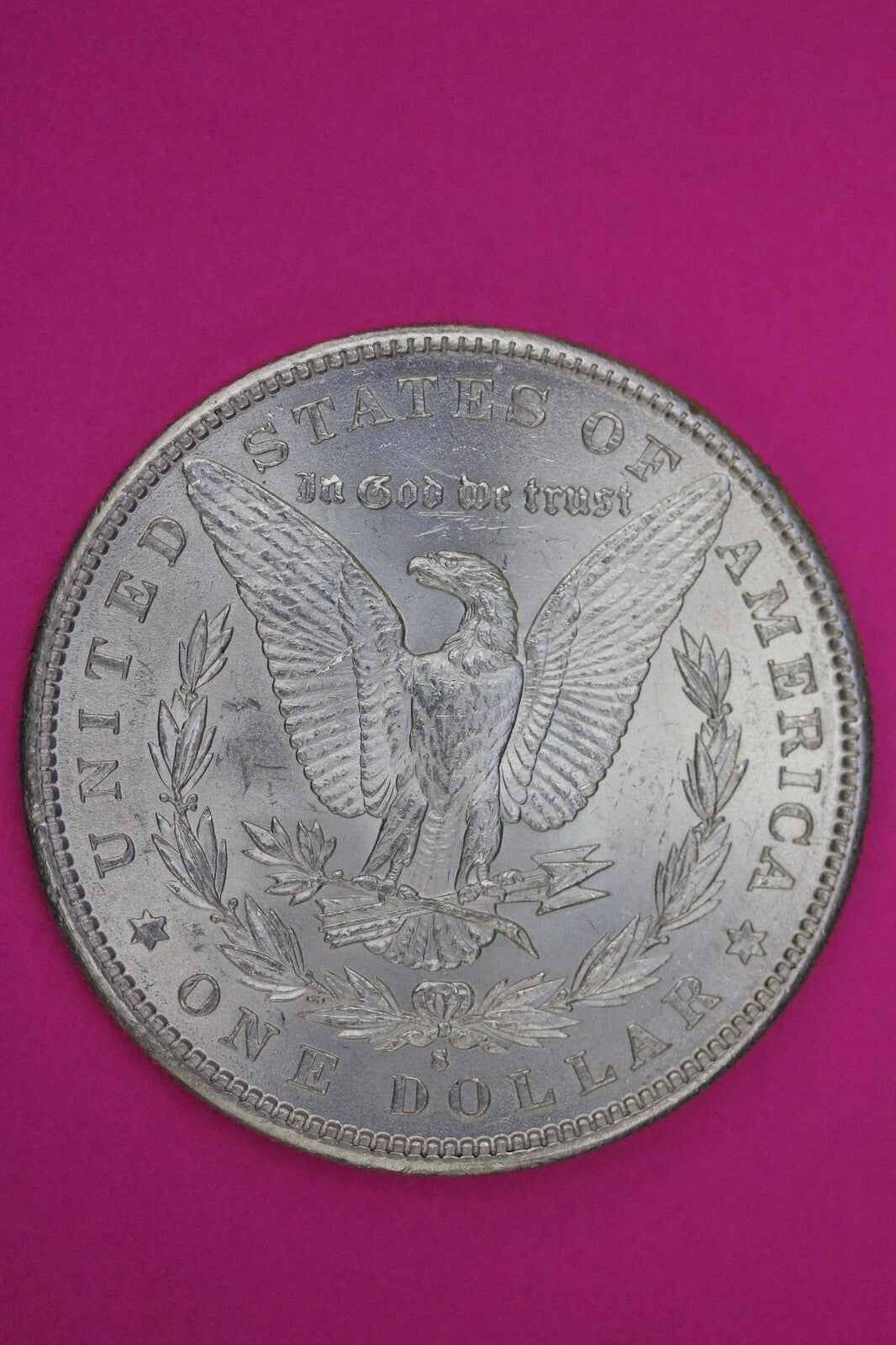 High Grade 1890 S Morgan Liberty Silver Dollar Scarce Semi Key Date Coin 89