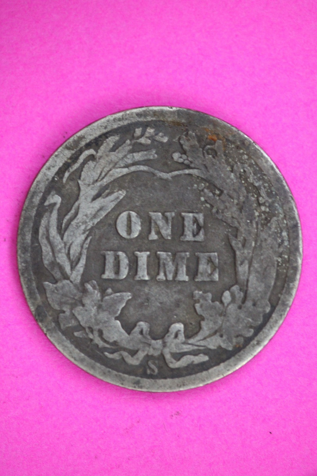 1909 S Barber Liberty Dime Silver Exact Coin Shown Authentic & Genuine 2832