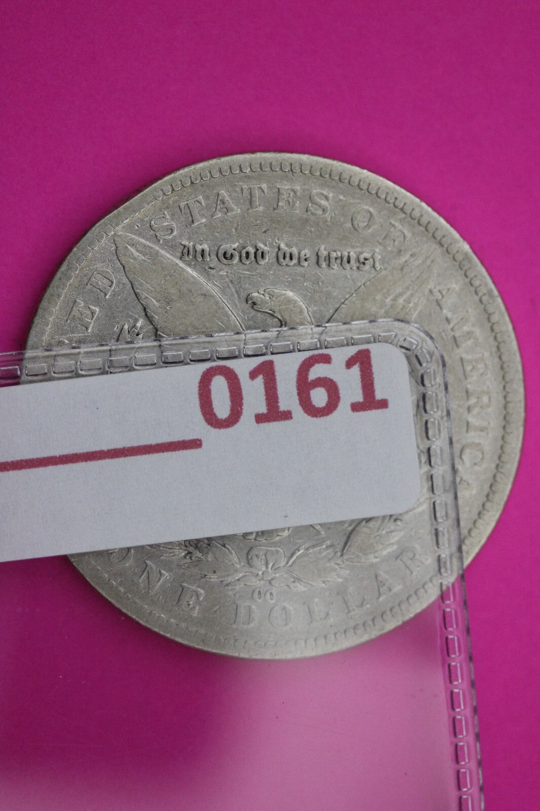 1890 CC Morgan Lady Liberty Carson City Mint Rare Key Date Silver Dollar 0161N