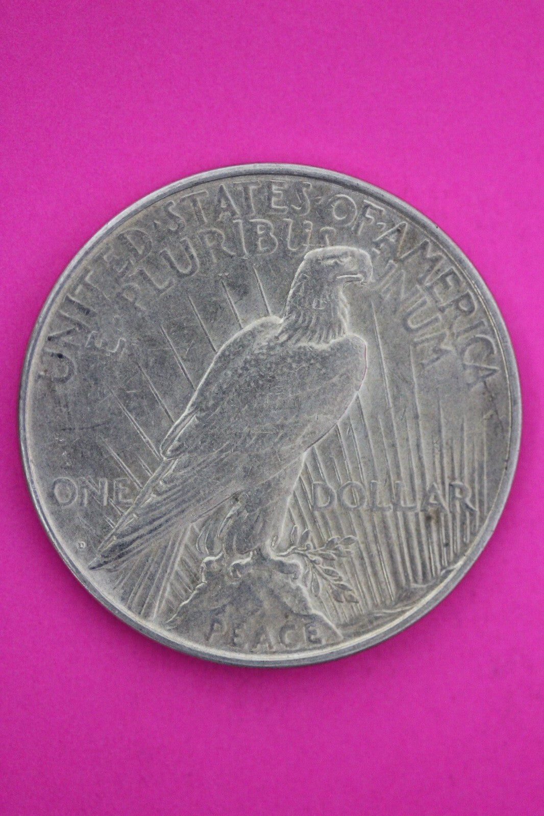 High Grade 1923 D Liberty Peace Silver Dollar Denver Mint Semi Key Coin 134