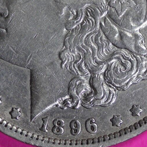 High Grade 1896 O Morgan Liberty Silver Dollar Key Date Coin New Orleans 219