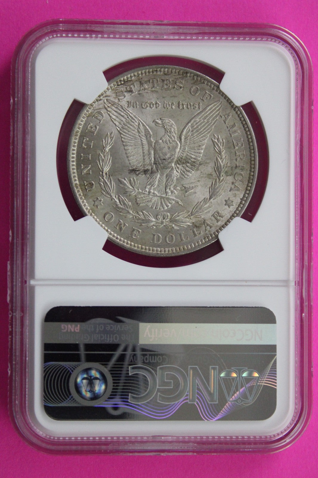 1921 P MS 63 Liberty Morgan Silver Dollar NGC Certified Graded Authentic 880