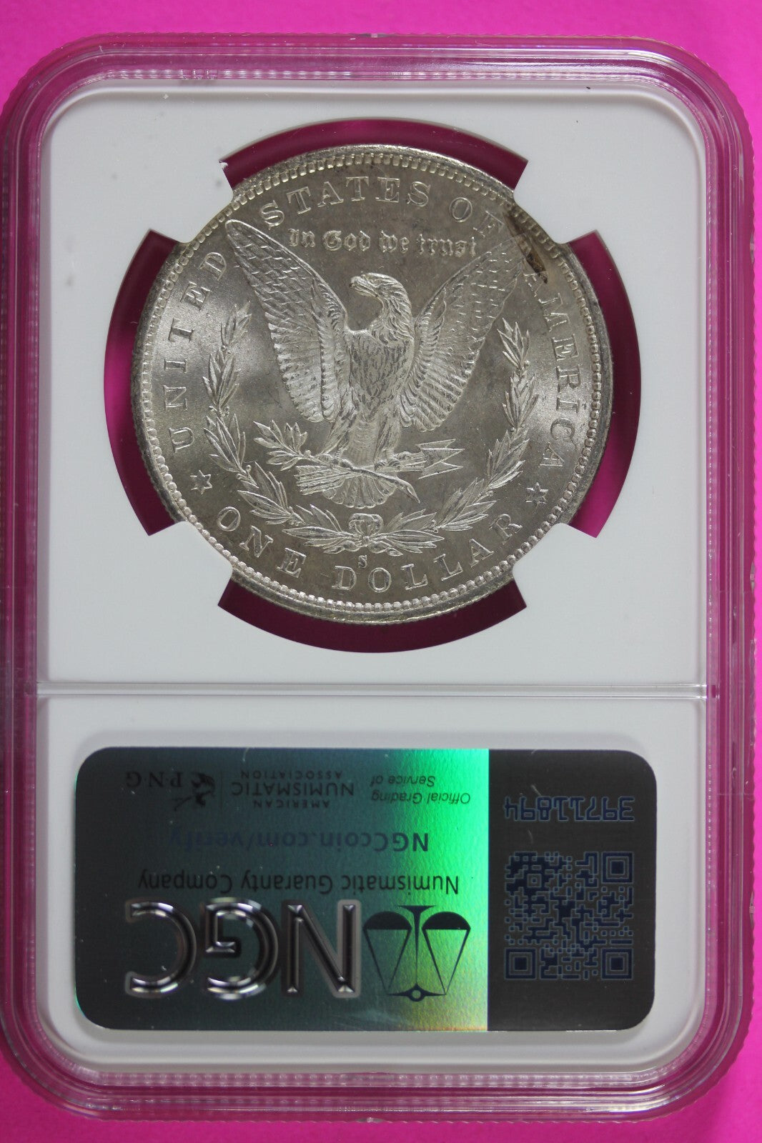 1879 S MS 63 Liberty Morgan Silver Dollar NGC Certified Graded Authentic 678