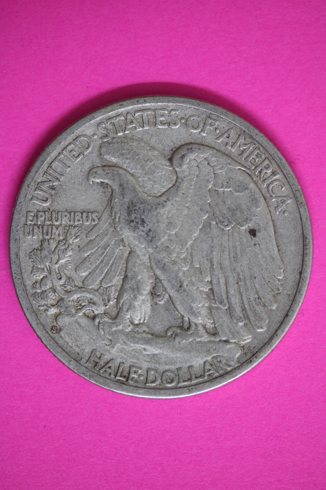 1933 S Walking Liberty Half Dollar Scarce Semi Key Date Silver Coin 03