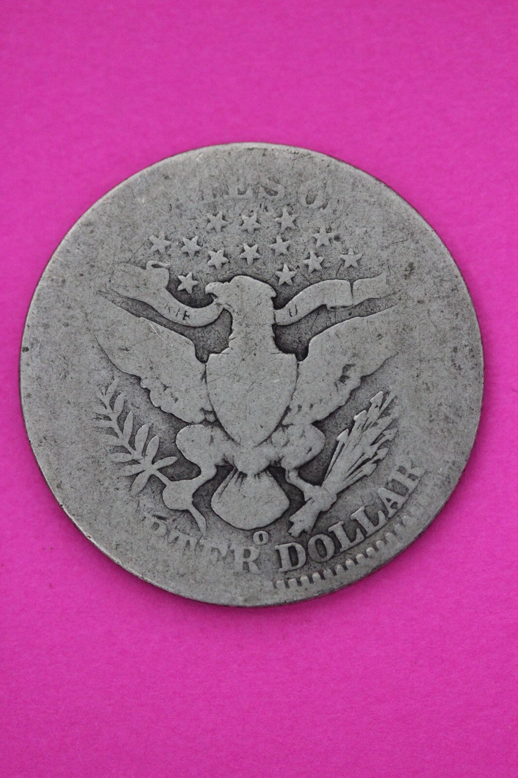 1904 O Barber Liberty Silver Quarter Scarce Semi Key Date New Orleans Mint 81