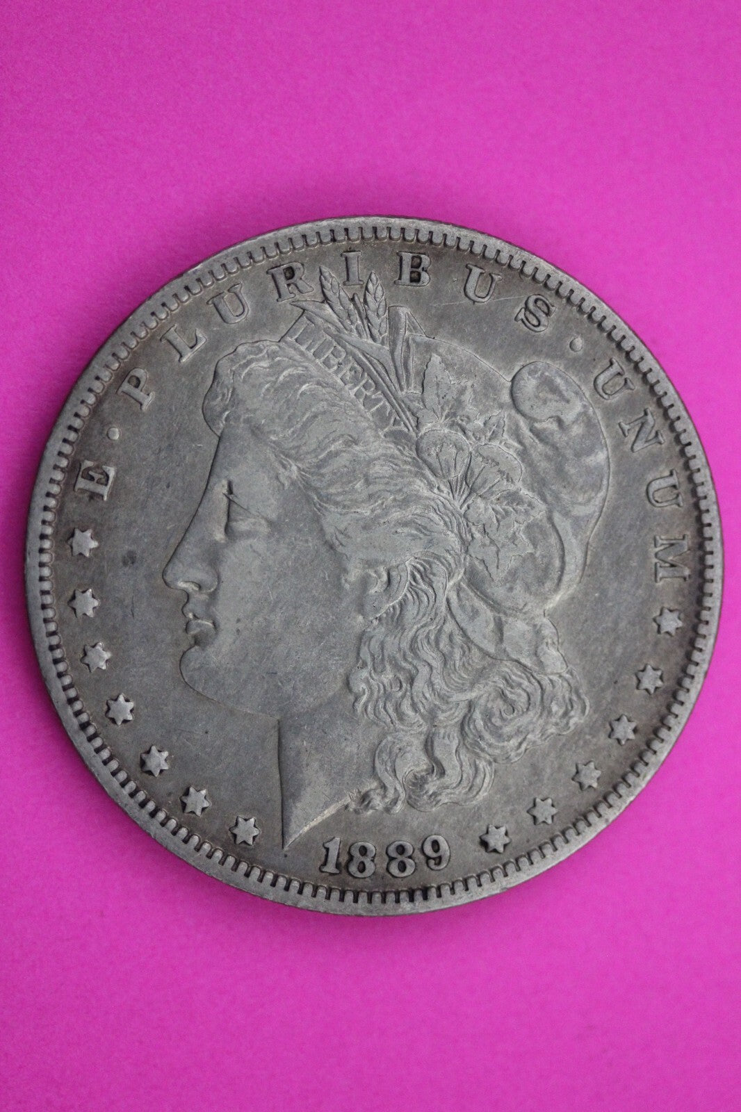 High Grade 1889 O Morgan Lady Liberty Rare Date Silver Dollar Authentic 0197N