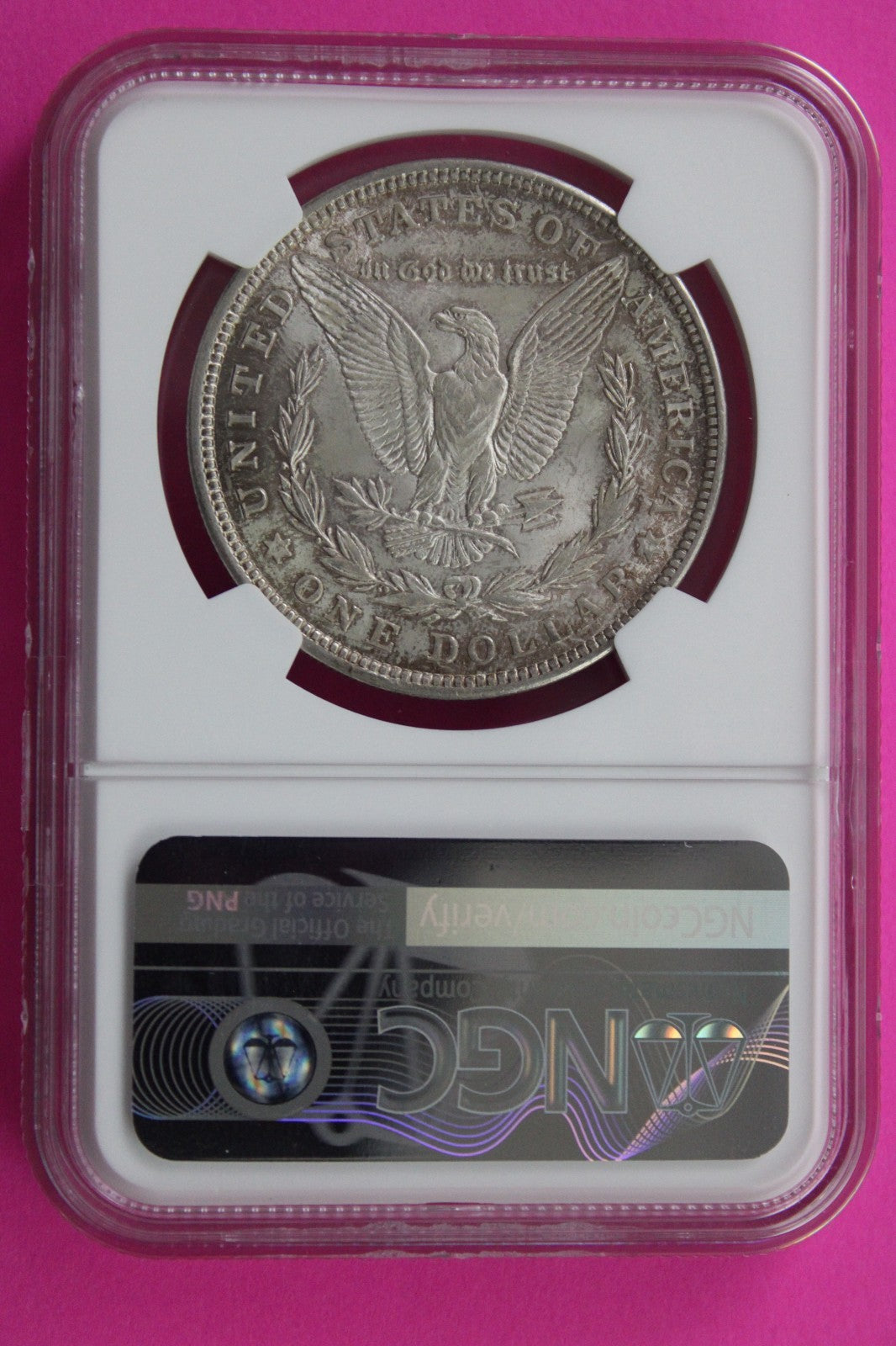 1921 P MS 63 Liberty Morgan Silver Dollar NGC Certified Graded Authentic 884