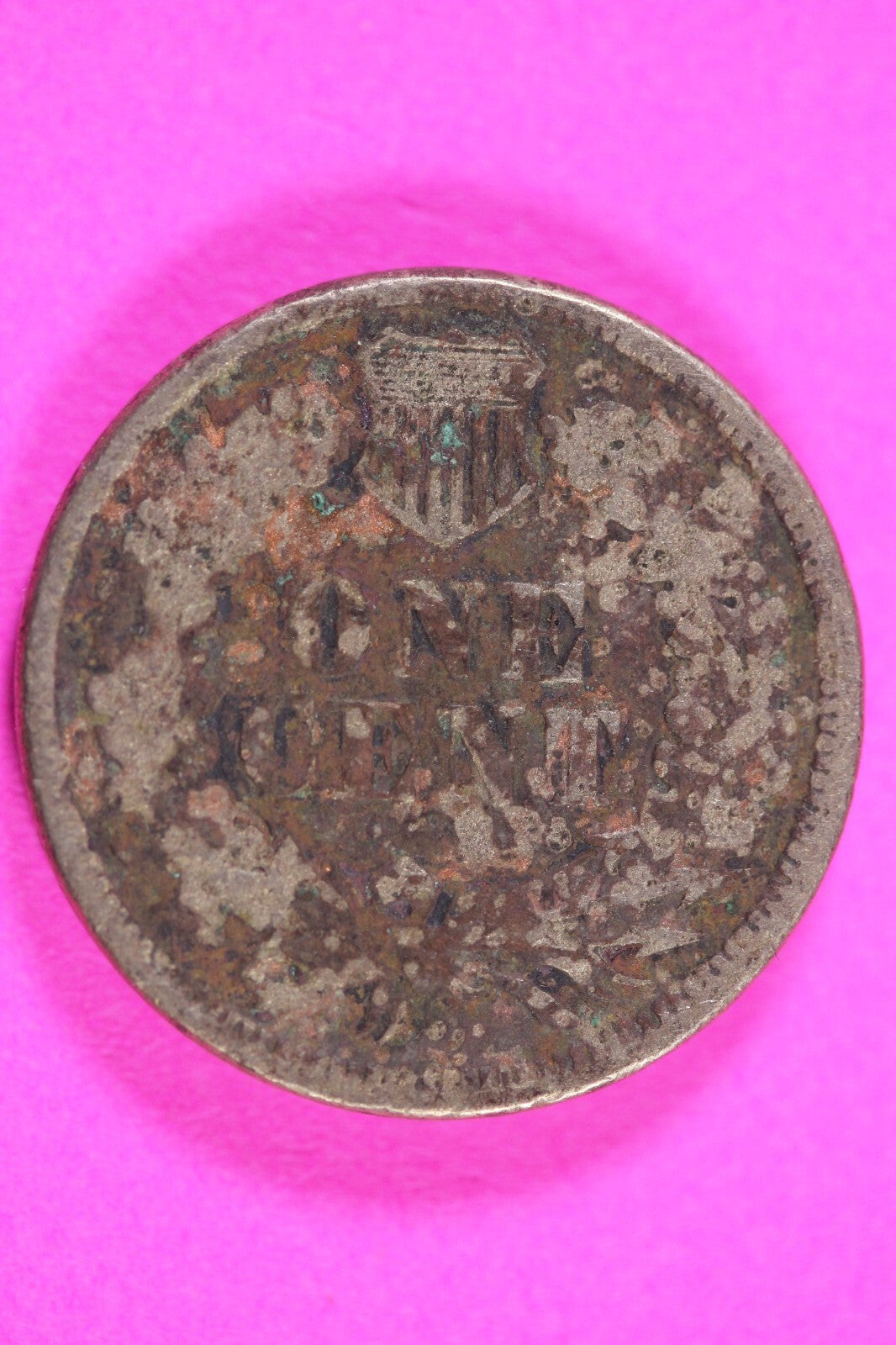 1860 Copper Nickel Indian Head Cent Penny Rare Type Coin Exact Coin Pictured 288