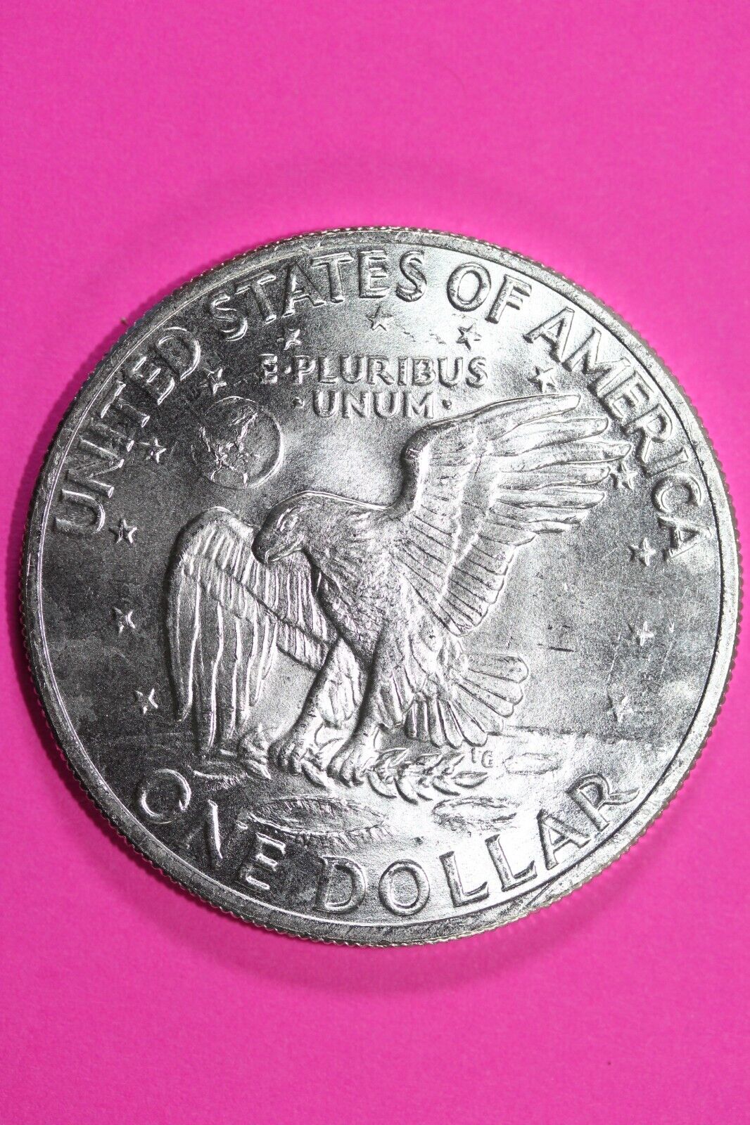 Gem BU 1971 S Ike Eisenhower 40% Silver Dollar You Get Same Coin In Pics TOM 02