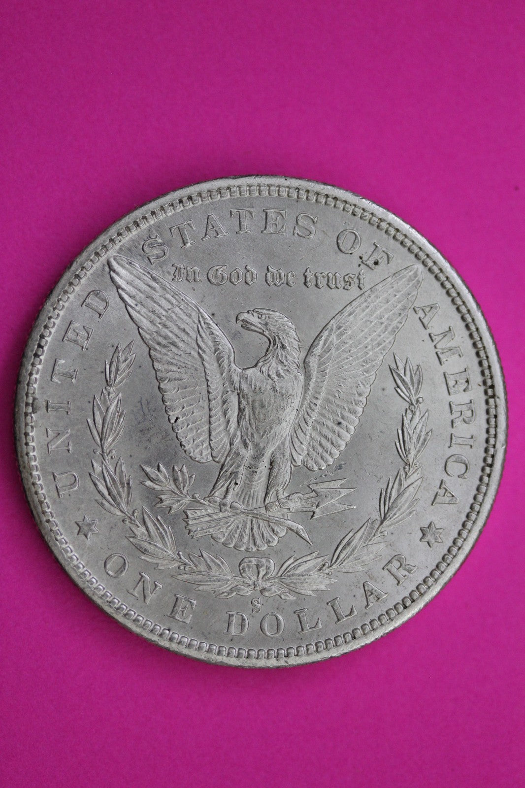 1880 S Morgan Silver Dollar Coin Guaranteed Authentic U.S.A American Seller 2216