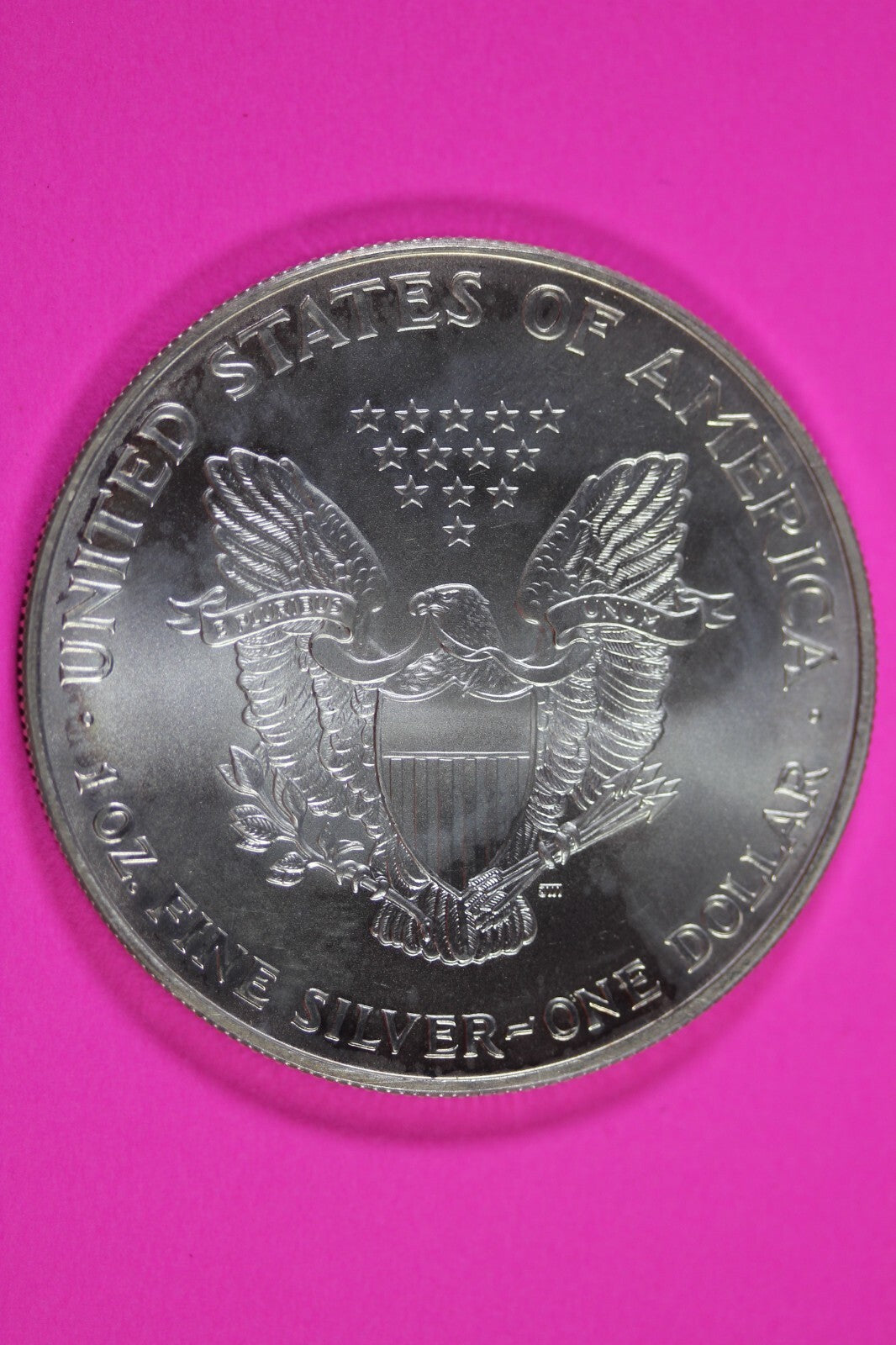 Colorized 2000 American Silver Eagle 1 Ounce .999 Fine Exact Coin Shown 162