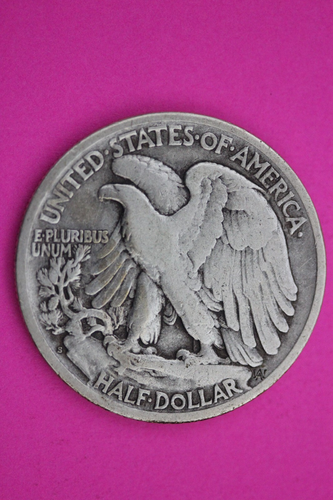 1918 S Walking Liberty Half Dollar Scarce Semi Key Date Silver Walker Coin 0002
