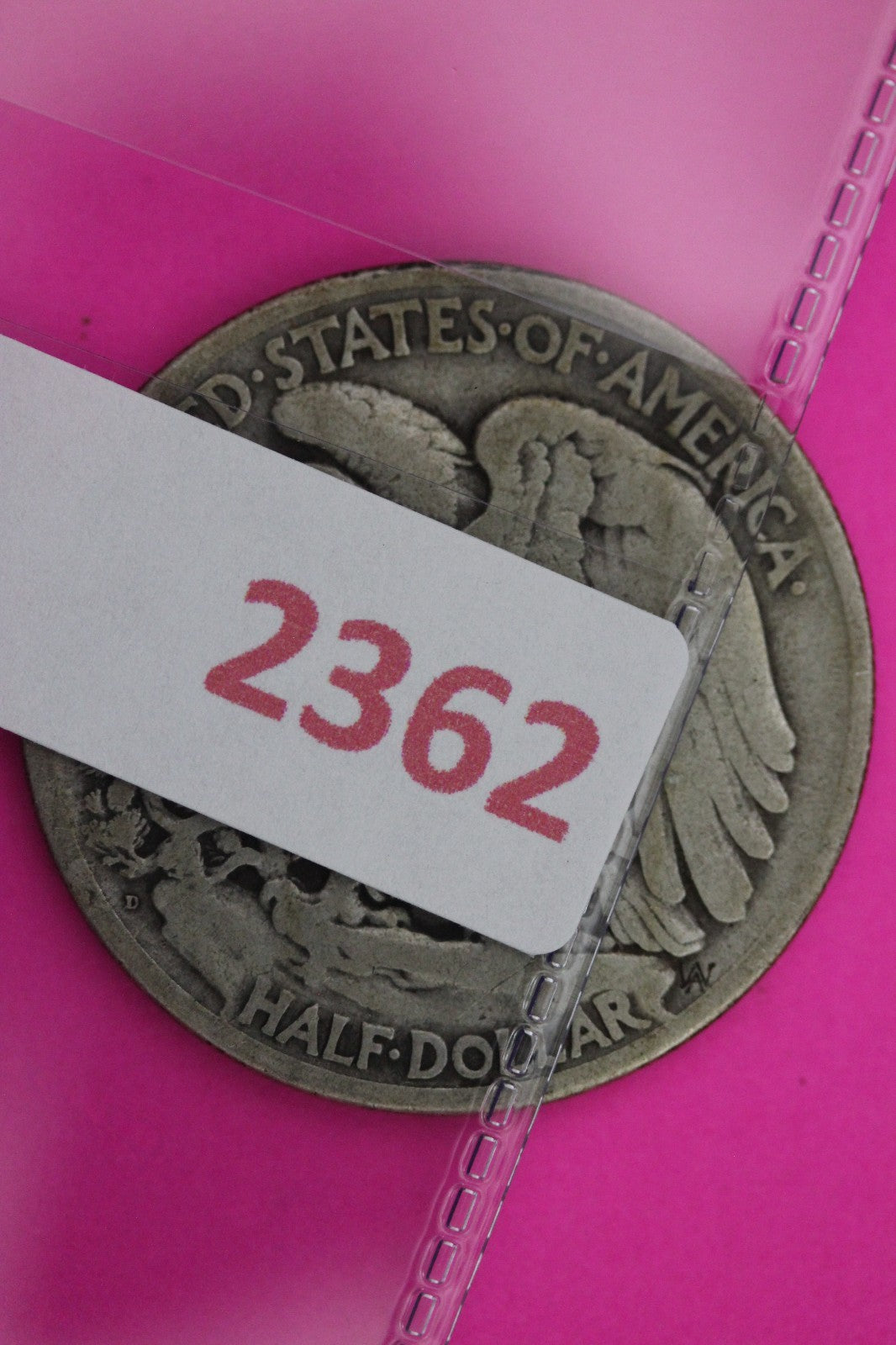 1920 D Walking Liberty Silver Half Dollar Guaranteed Authentic Genuine Coin 2362