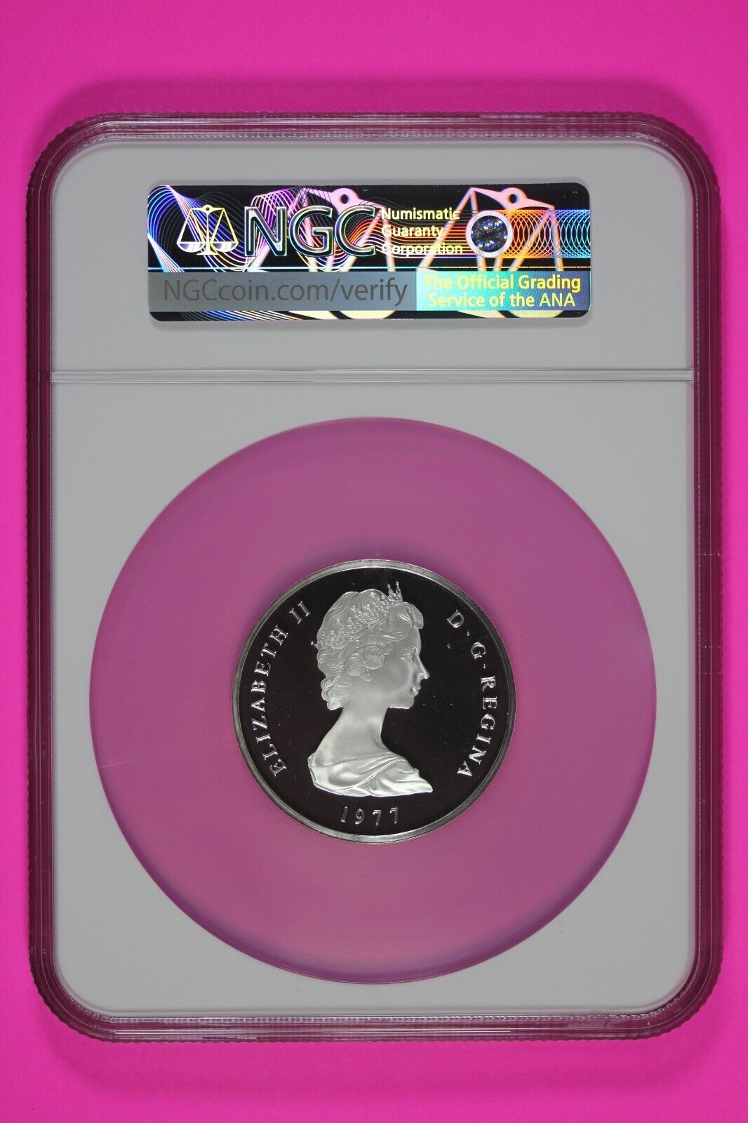 Pop 4 Only 4 Finer 1977 PF 69 Turks 50 Cr 4 Ages Of George III Silver NGC 7022