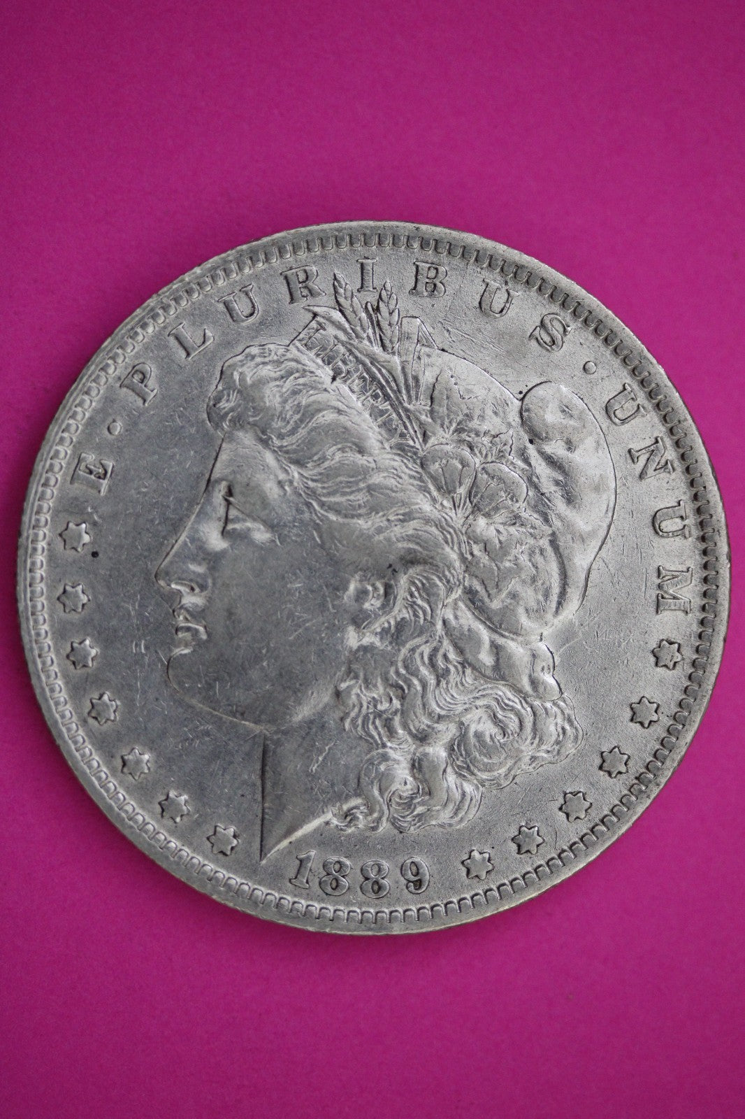 High Grade 1889 O Morgan Lady Liberty Rare Date Silver Dollar Authentic 2498