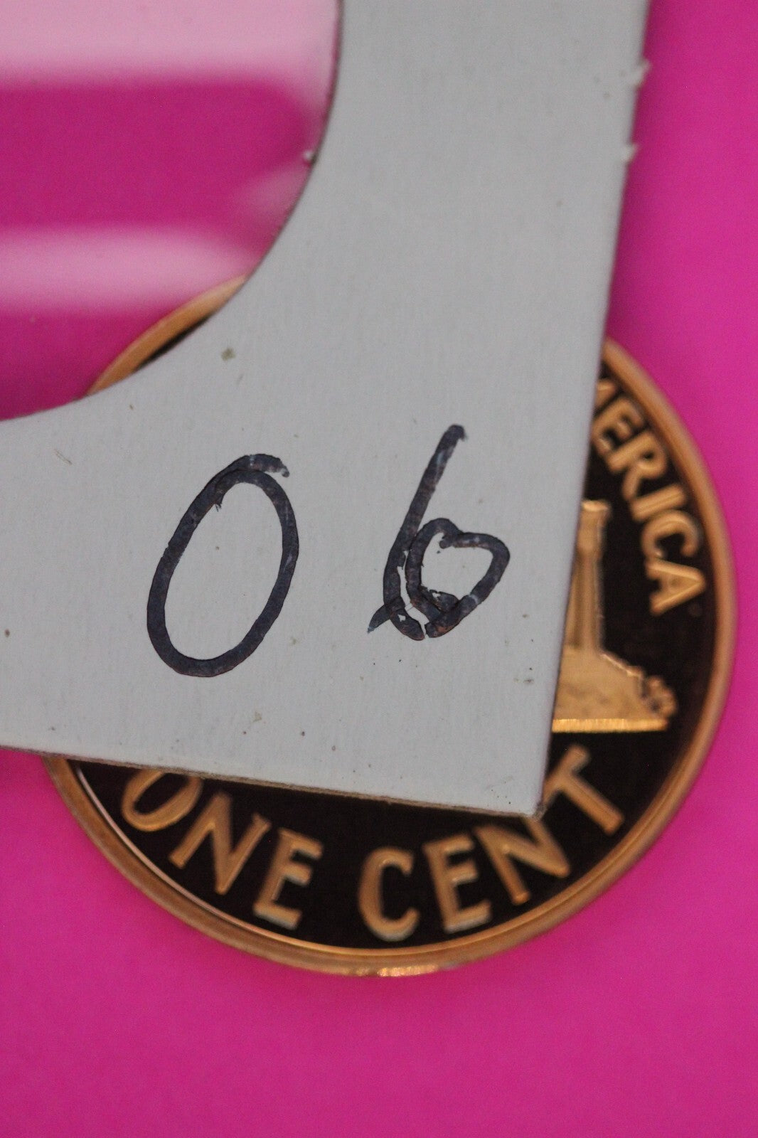 Gem Proof 2007 S Ultra Deep Cameo Lincoln Memorial Cent Same Coin In Pics TOM06