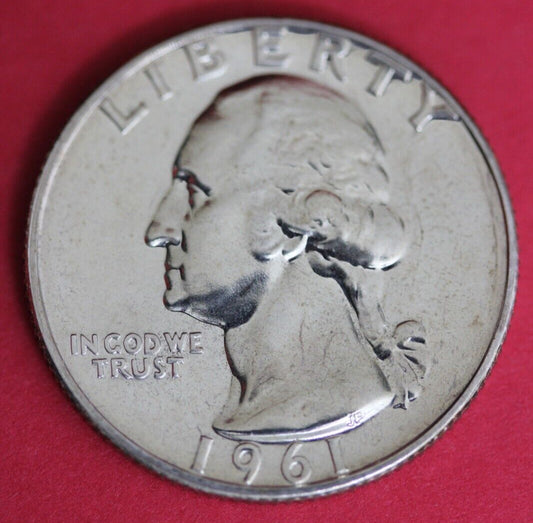 1961 Proof George Washington Quarter Exact Coin Shown Fast Shipping OCE 07