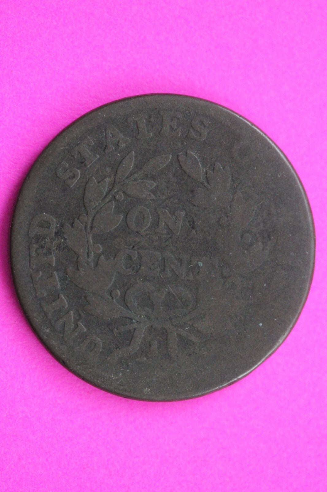 1802 Large Cent Draped Bust Liberty Coin Guaranteed Authentic & Genuine 0876N