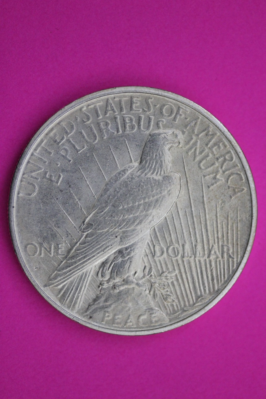 1934 D Peace Silver Dollar LIberty Coin Guaranteed Authentic U.S.A. Seller 1959