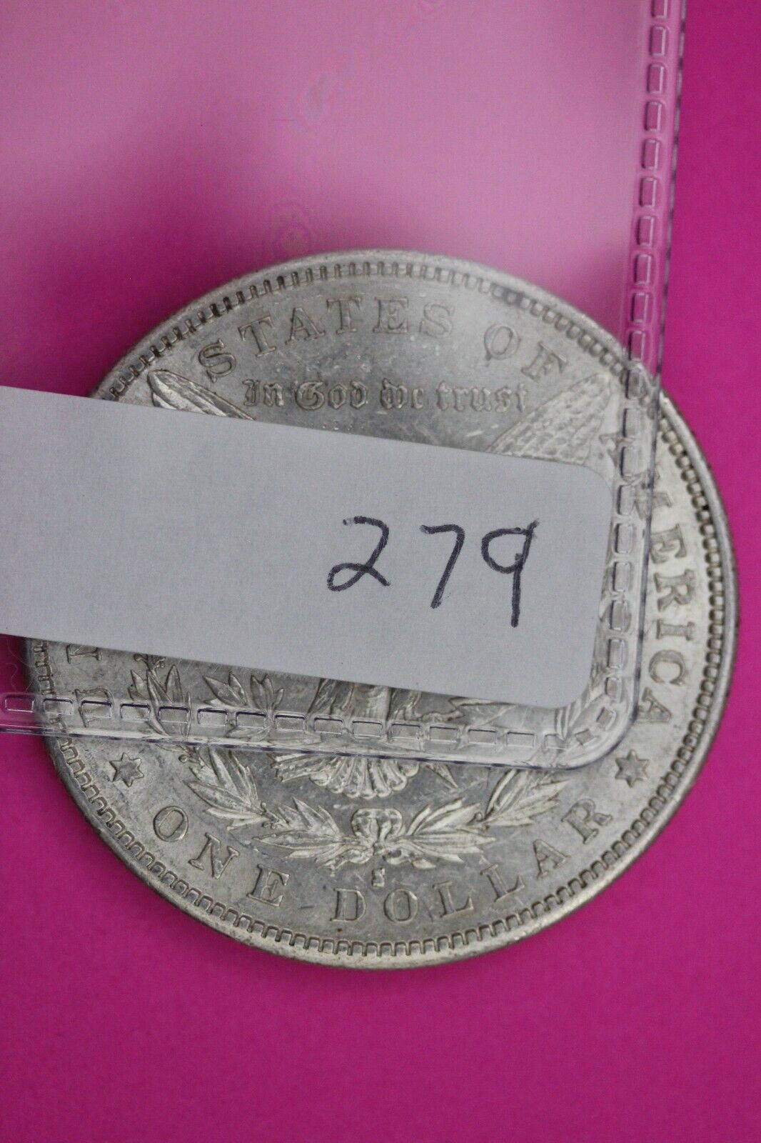 High Grade 1889 S Morgan Liberty Silver Dollar San Francisco Semi Key Coin 279