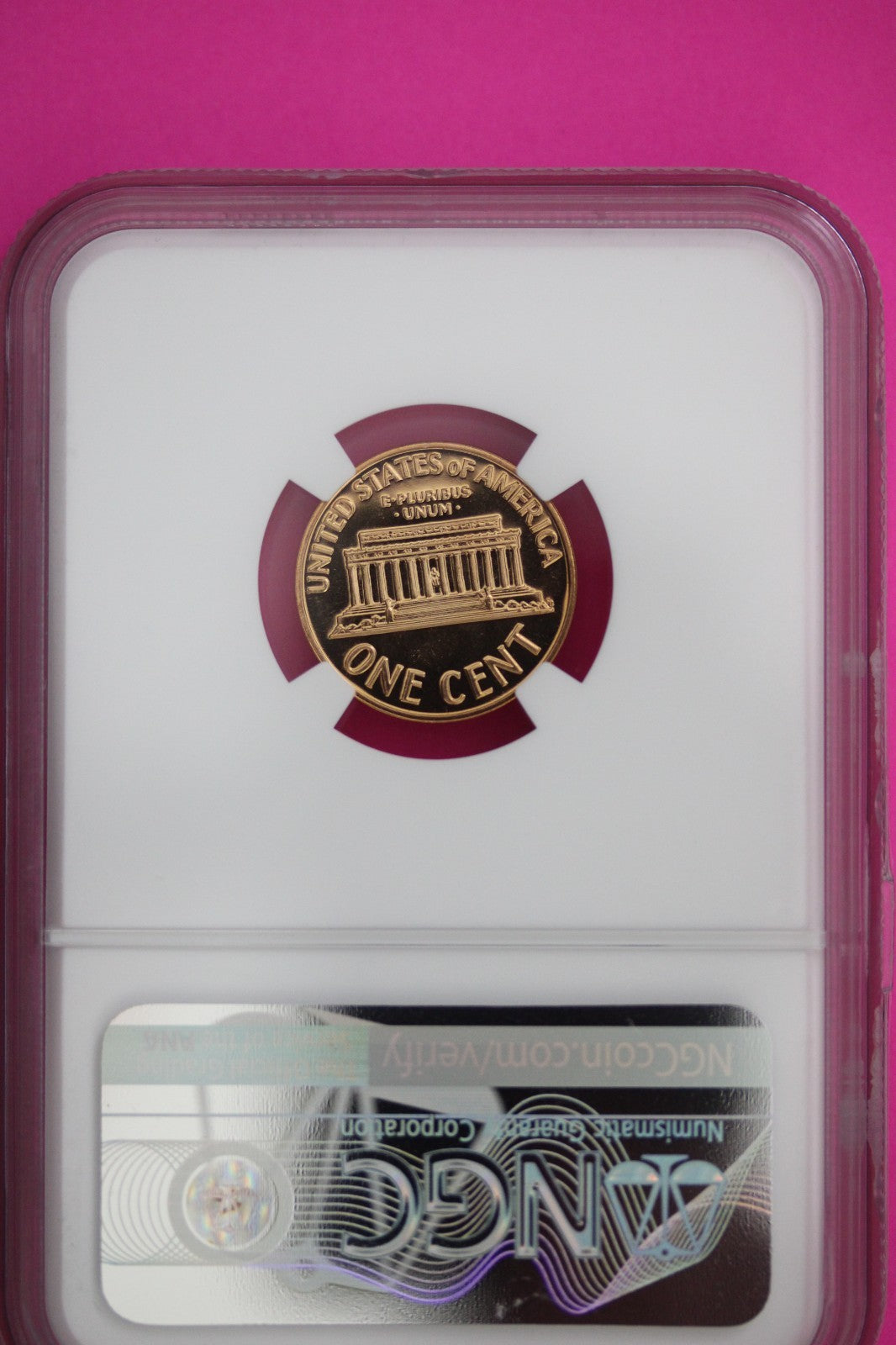 1960 Large Date PF 67 Red Lincoln Memorial Cent Proof Coin NGC Certified 301