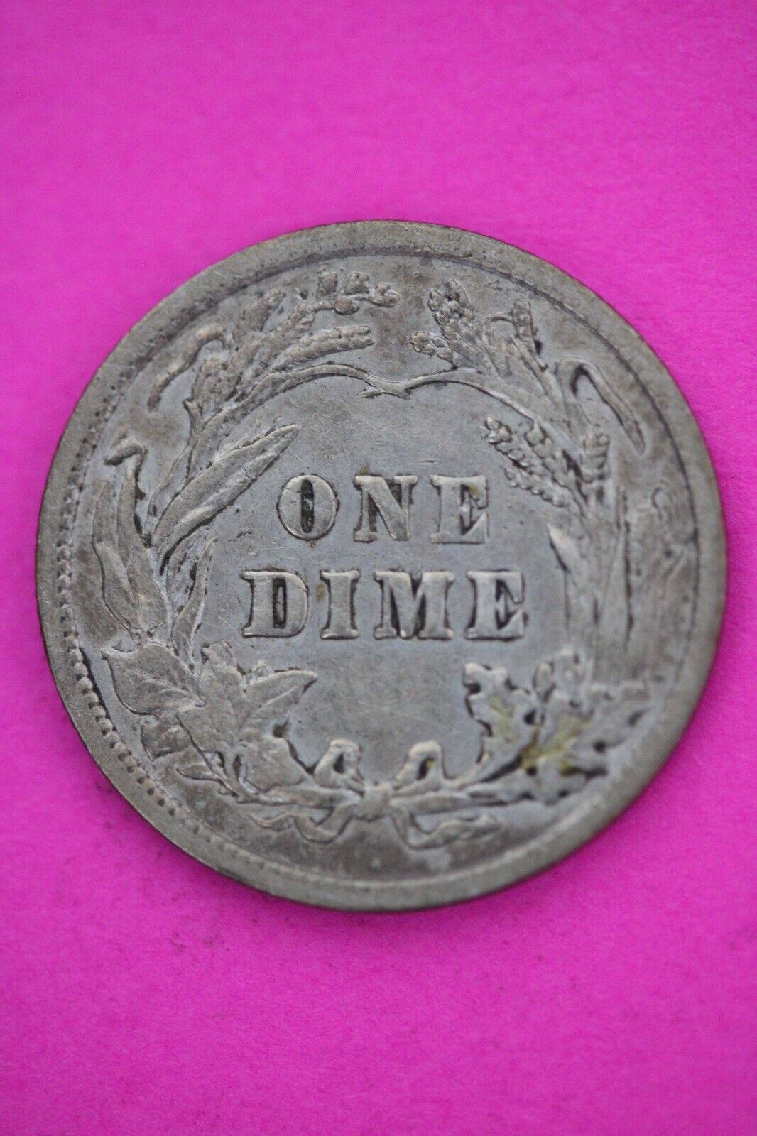 1907 P Barber Liberty Dime Scarce Semi Key Date Coin Philadelphia Mint 20