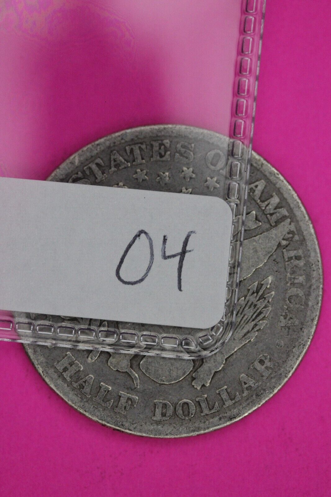 1900 P Barber Liberty Half Dollar Silver Coin You Get The Coin In Pics TOM 04