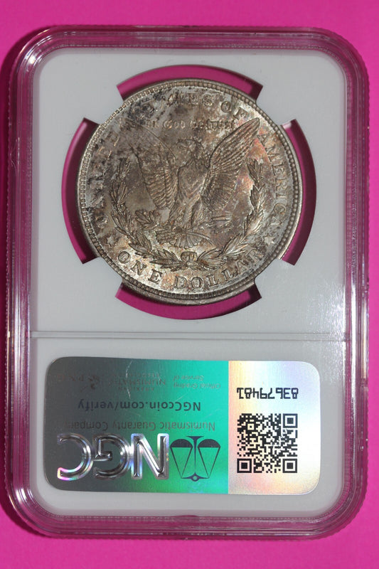 1921 P MS 63 Liberty Morgan Silver Dollar NGC Certified Graded Slab 225