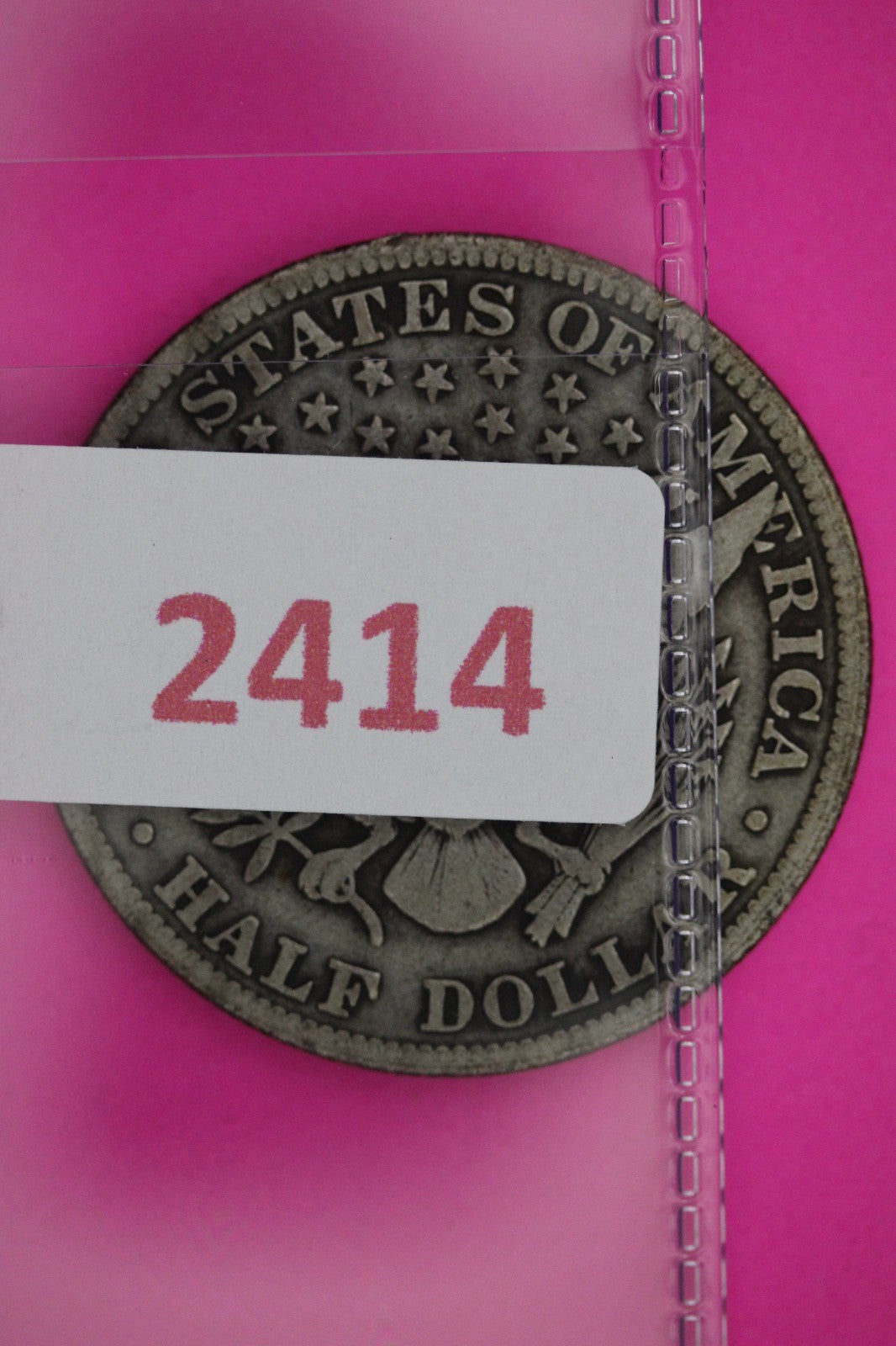 1909 P Barber Liberty Half Dollar Coin Guaranteed Authentic & Genuine 2414