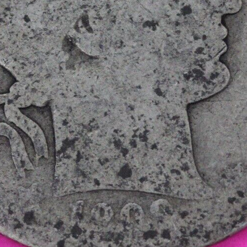 1898 O Barber Liberty Silver Quarter Scarce Semi Key Date New Orleans Mint 76