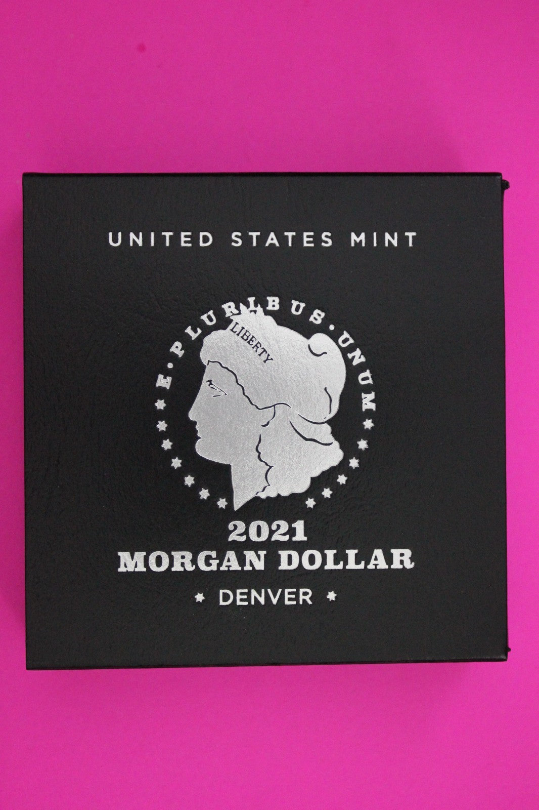 Gem Brilliant Uncirculated 2021 D Morgan Silver Dollar .999 Mint Box COA 6032
