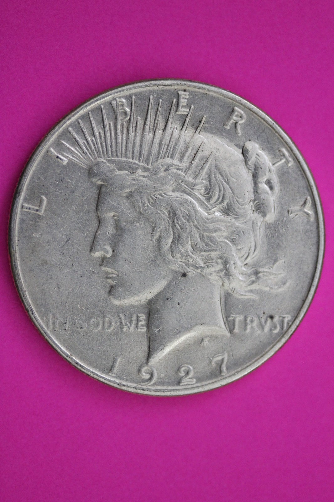 1927 S Peace Silver Dollar LIberty Coin Guaranteed Genuine American Seller 1992