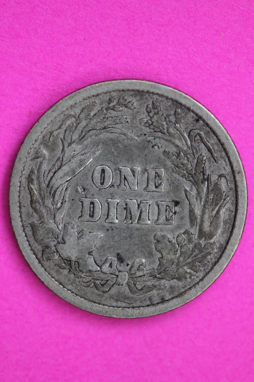 1896 P Barber Liberty Dime Silver Coin Guaranteed Authentic & Genuine 0713N