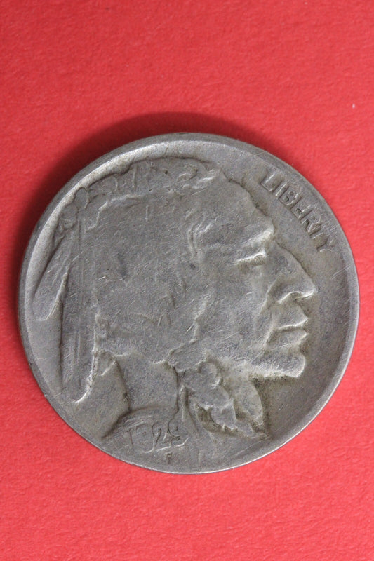 1929 D Buffalo Indian Nickel Exact Coin Pictured Fast Flat Rate Shipping OCE 34