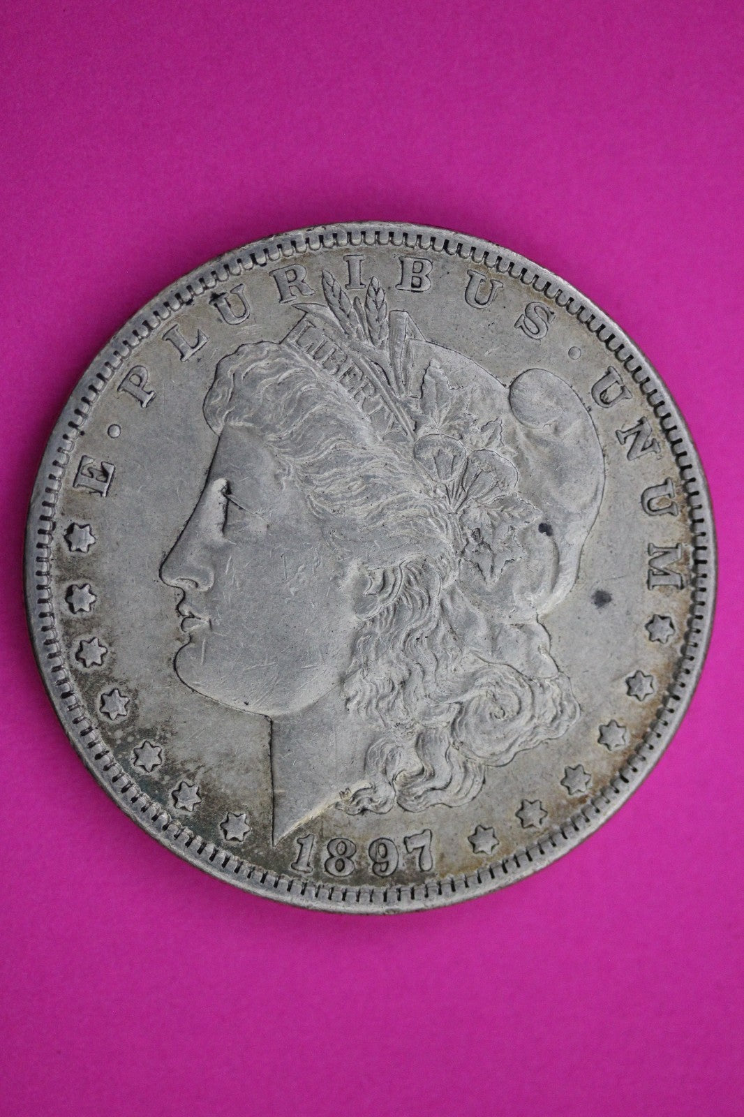 1897 O Morgan Silver Dollar Coin Guaranteed Authentic U.S.A American Seller 1977