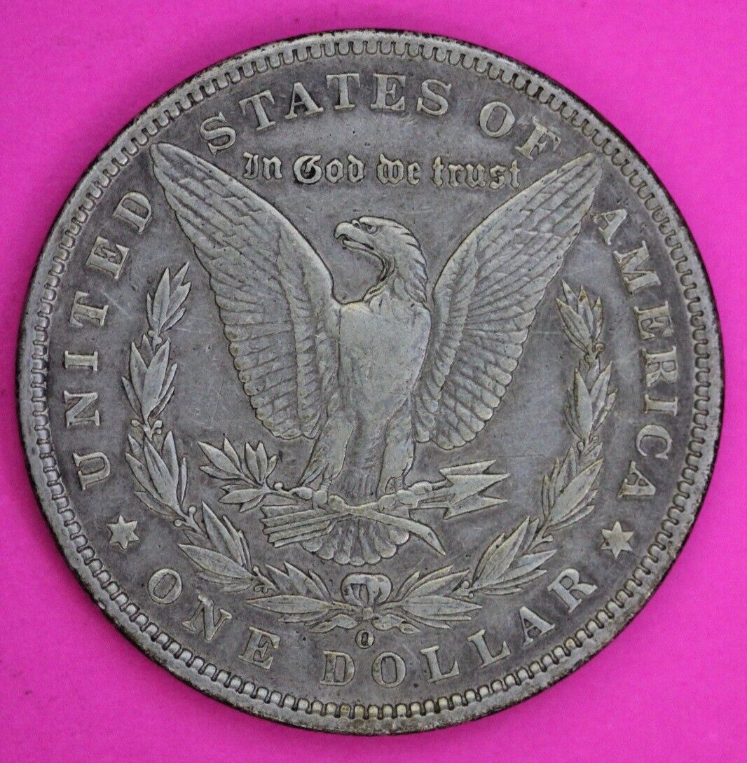 1896 O Morgan Lady Liberty Silver Dollar Key Date Coin New Orleans Mint 397