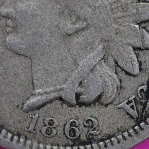 1862 Copper Nickel Indian Head Cent Penny Exact Early Type Coin Pictured 19