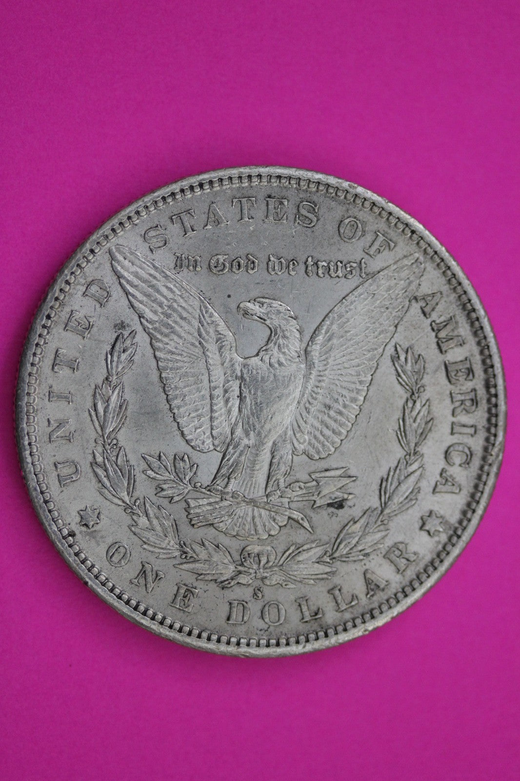 1897 S Morgan Silver Dollar Coin Guaranteed Authentic U.S.A American Seller 2039