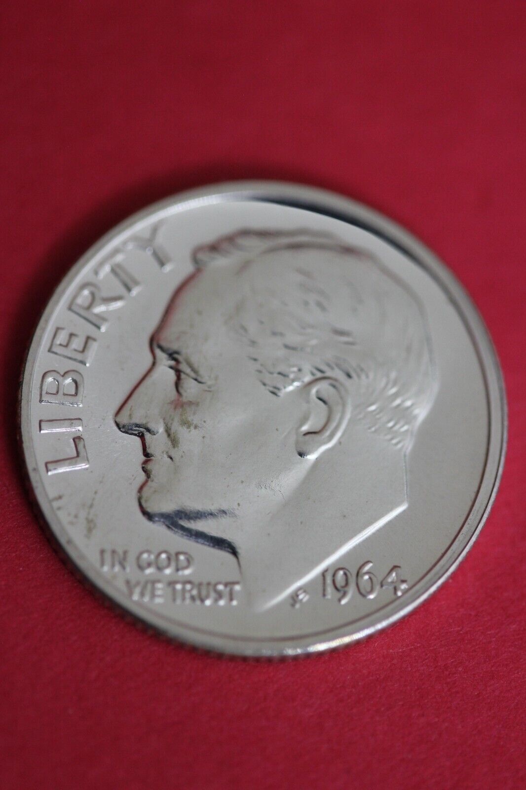 1964 Silver Proof Roosevelt Dime Exact Coin Shown Fast Shipping OCE 21