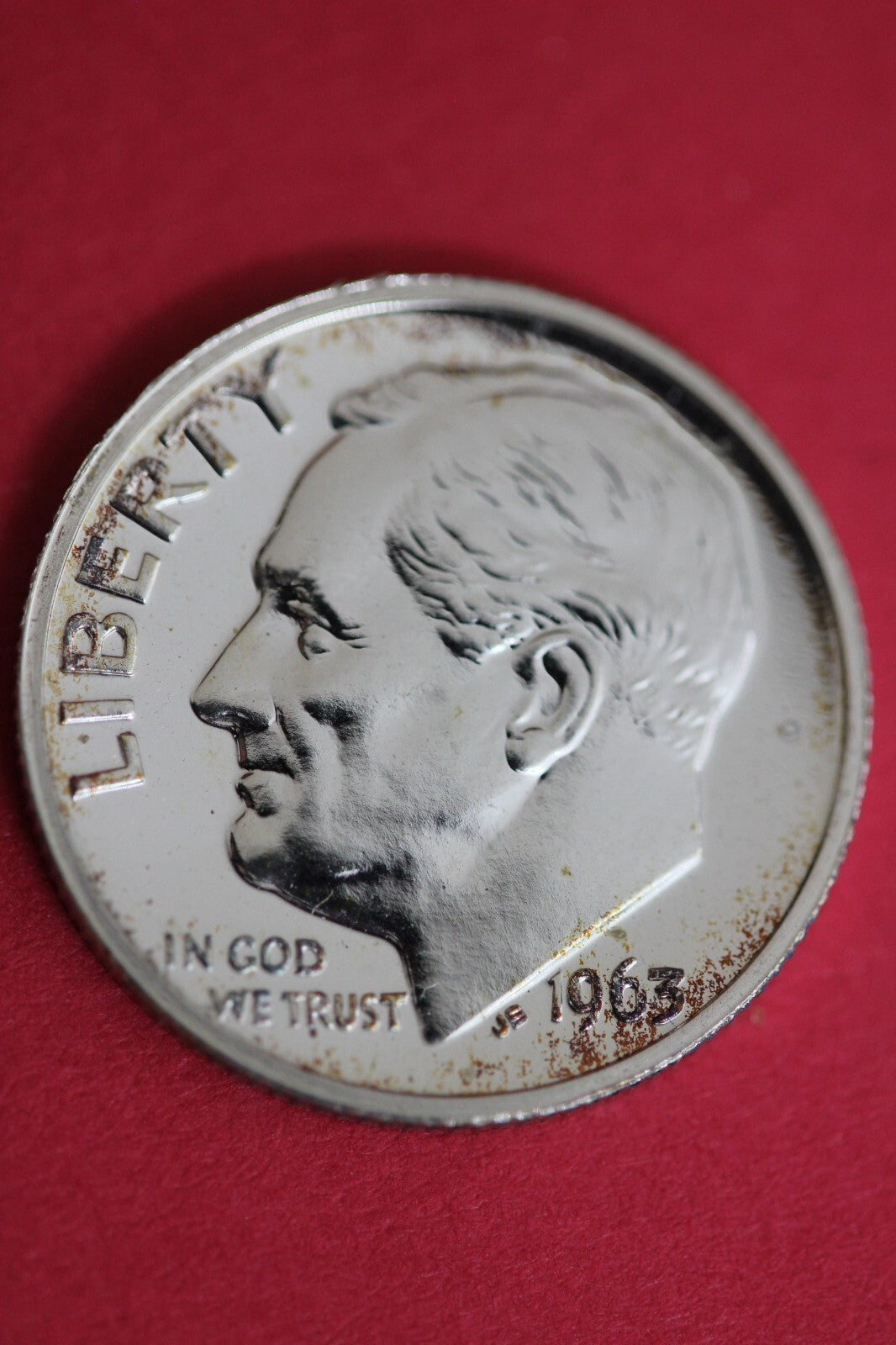 1963 Silver Proof Roosevelt Dime Exact Coin Shown  111