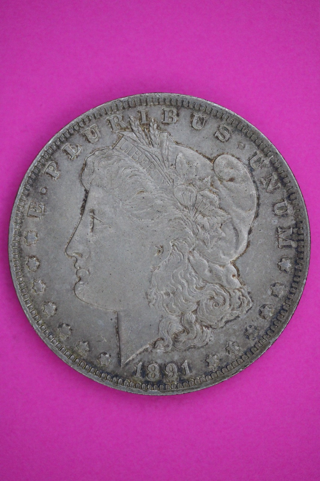 1891 O Morgan Liberty Silver Dollar Guaranteed Authentic & Genuine Coin 2592