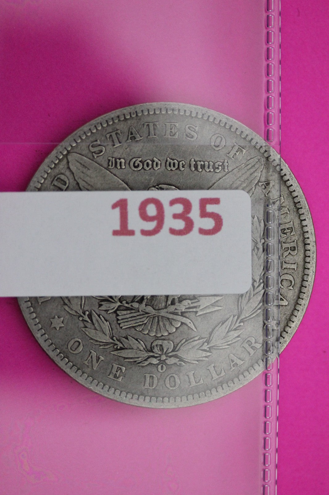 1891 O Morgan Silver Dollar Coin Guaranteed Authentic U.S.A American Seller 1935